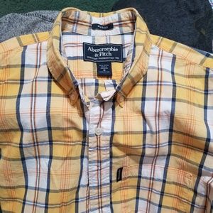 Abercrombie A&F Short Sleeve Button Up